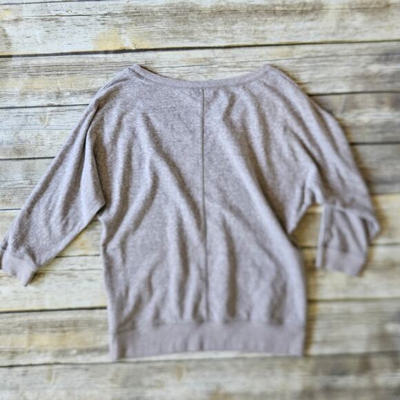 Old Navy Dolman SLeeve Oatmeal Sweatshirt sz M - Picture 4 of 4